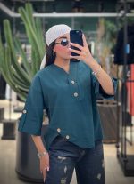 شومیز سه دکمه - Image 3